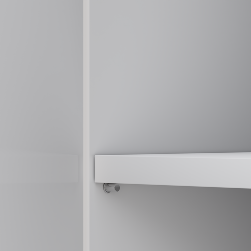 Кухонный шкаф напольный Миус 50x85x60 см ЛДСП цвет белый - фото 8