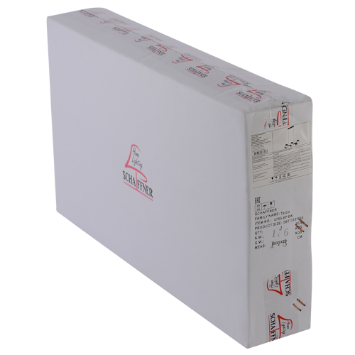 Люстра подвесная Talco 6 ламп 15 м² цвет черный - фото 8