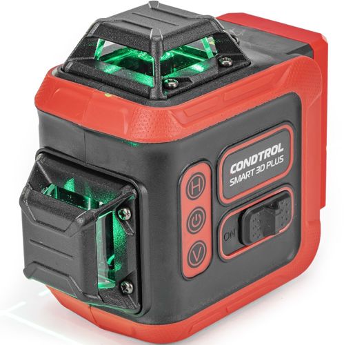 Уровень лазерный Condtrol Smart 3D Plus зеленый луч, 30 м - фото 5