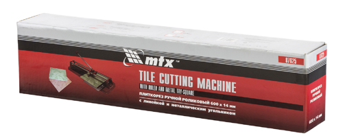Плиткорез ручной MTX 600 мм толщина реза 14 мм - фото 7