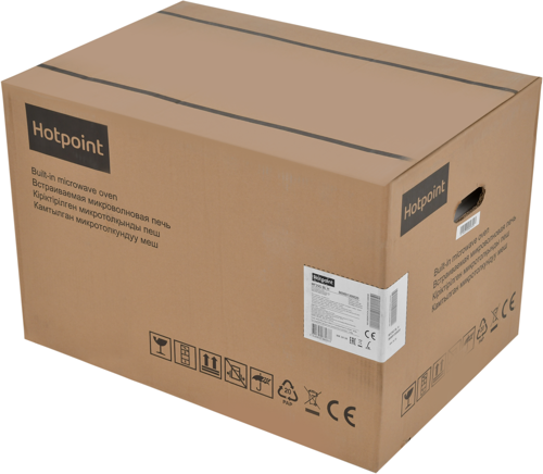 Микроволновая печь Hotpoint MF25G встраиваемая 25 л 59.4x36.5x38.7 см сенсорное управление цвет черный - фото 21