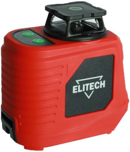 Нивелир лазерный Elitech 360-1-ЗЕЛ зеленый луч, 25 м - фото 8