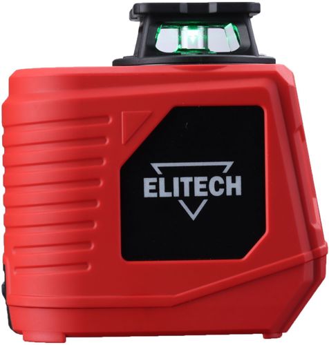 Нивелир лазерный Elitech 360-1-ЗЕЛ зеленый луч, 25 м - фото 10