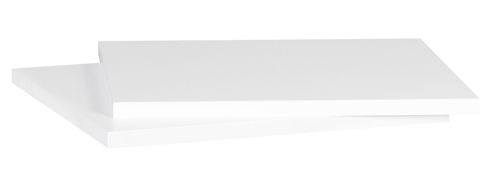 Полка для навесного шкафа Delinia 36.7x32.8 см ЛДСП белый 2 шт - фото 2