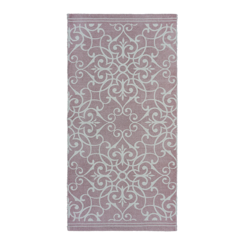 Ковер KREAFORTA Lessa 60x120 см хлопок цвет розовый