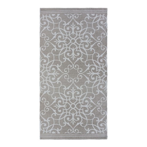 Ковер KREAFORTA Lessa 60x120 см хлопок цвет бежевый