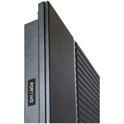 Дверь входная металлическая Порта Р-3 88x205 см левая белая с зеркалом - фото 11