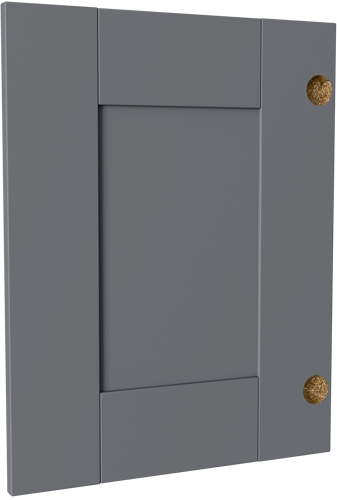 Дверь Лион Реймс 39.6x50.8x1.6 см ДСП цвет серый - фото 4