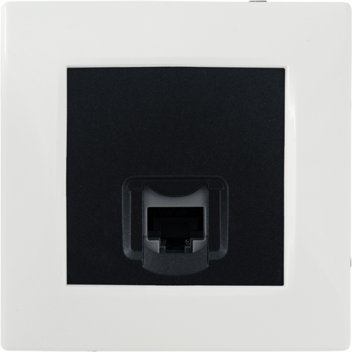Розетка компьютерная RJ45 категория 5e UTP - Legrand Etika - антрацит - фото 4