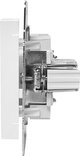 Розетка компьютерная Lezard Vesna цвет белый - фото 5