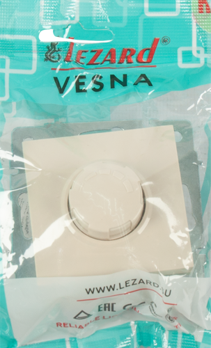 Диммер Lezard Vesna 800 Вт цвет кремовый - фото 5