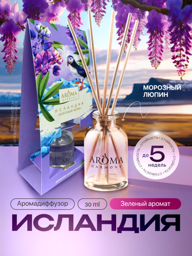 Ароматический диффузор Aroma Harmony Исландия 30 мл