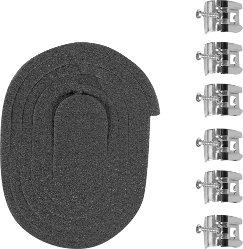 Мойка для кухни врезная Omega 49x49 см глубина чаши 16 см нержавеющая сталь цвет серебристый - фото 6