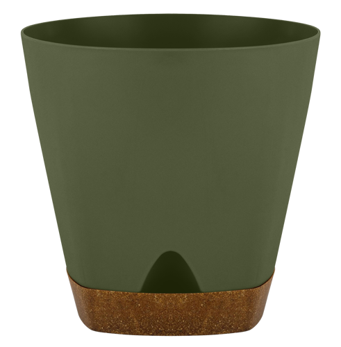 Горшок для цветов Ingreen Wood Ø17 h16.5 см v2.5 л пластик тайга