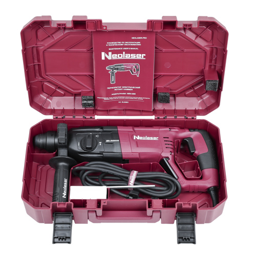 Перфоратор сетевой SDS-plus Neolaser NRH-800, 800 Вт, 3.8 Дж - фото 12