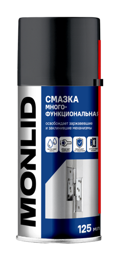 Смазка универсальная MONLID в аэрозоле 125 мл