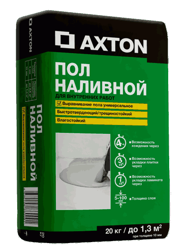 Наливной пол Axton 20 кг