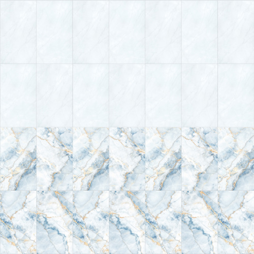 Панель ПВХ Каскад голубой 2700x375x8 мм 2.025 м² 2 шт.