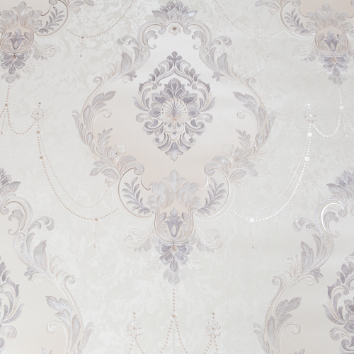 Обои флизелиновые Palitra Classic темно-белые 1.06 м PR72671-14 - фото 2